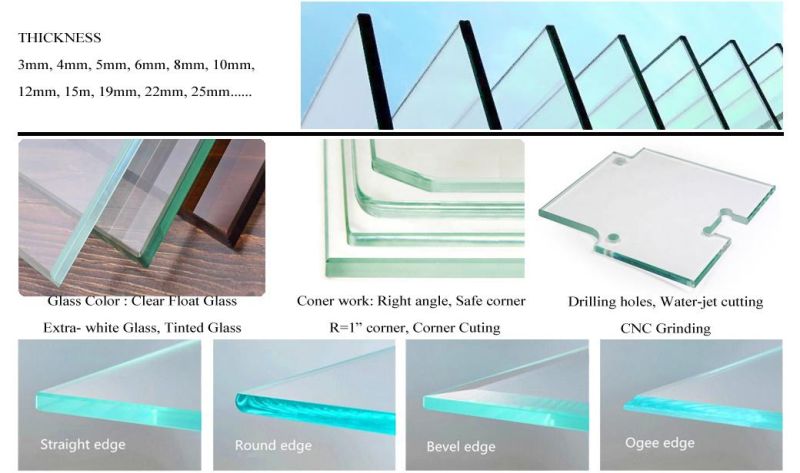 Silkscreen Printing Glass Table Top, Tempered Glass Top