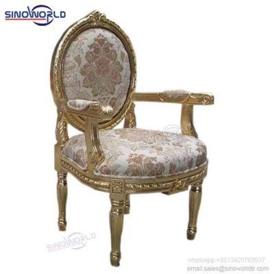 Wedding Furniture Luxury Gold Use Event Throne King Gold Chair Wedding