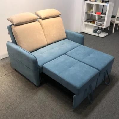 Foldable Sofa Bed Fabric Sofa Bed Removable and Washable