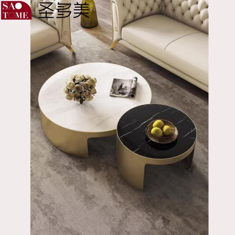 Modern Popular Living Room Furniture Rock Board Tea Table