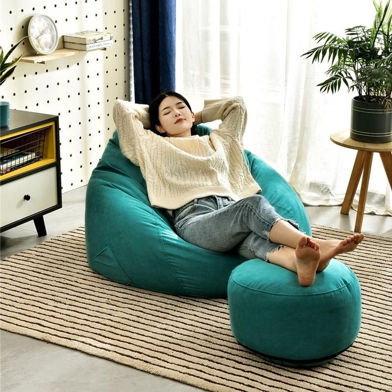 Indoor Foma Fluffy Comfortable Lazy Giant Bean Bag Sofa Chair