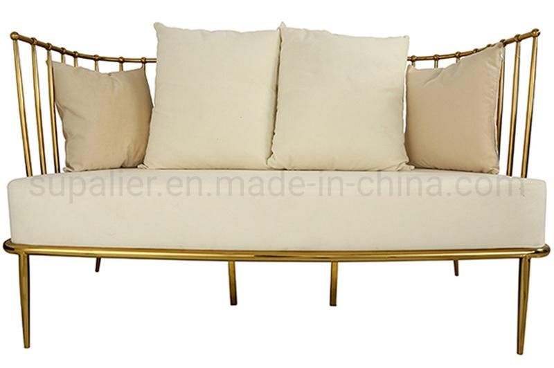 Wholesale Modern Living Room Furniture Nordic Style Fabric Sofa