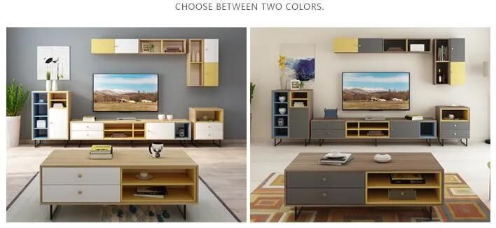 Factory Prices Modern Hotel Furniture TV Unit and Coffee Table