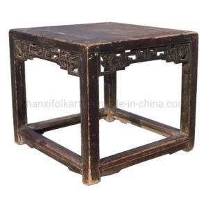 Chinese Antique Furniture Old S. Q Stools Shanxi Antqiue End Table Beijing