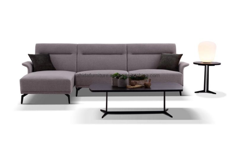 Modern Home Fabric L Shape Sofa