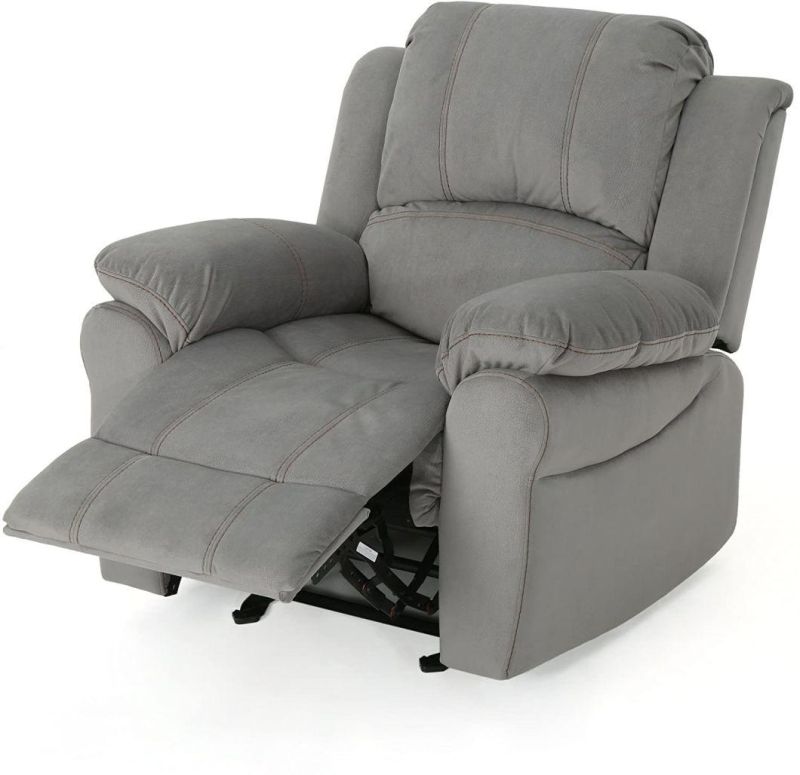 Jky Furniture Modern Fabric Adjustable Manual Recliner Sofa Chair