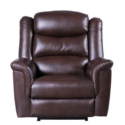 Electric Functional One Seat Air Leather Living Room Sofa Recliner