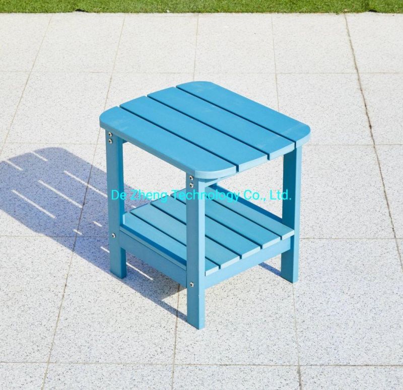 Modern Design Outdoor Garden Balcony Furniture Polywood Outdoor Cafe Side Table