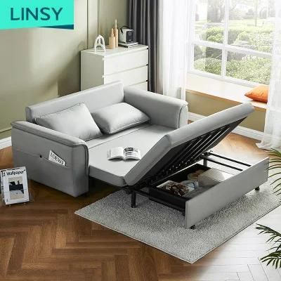 Linsy Modern Style Corner Design Sofa Bed Furniture Ls500FC1