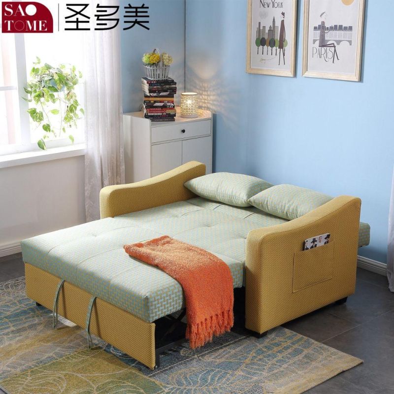 Modern Expandable Wooden Sofa Bed