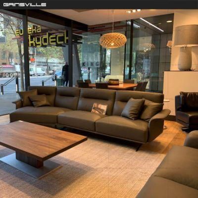 Foshan Factory Sectional Sofa Set Modern Living Room L Shape Leather Sofa Set Furniture