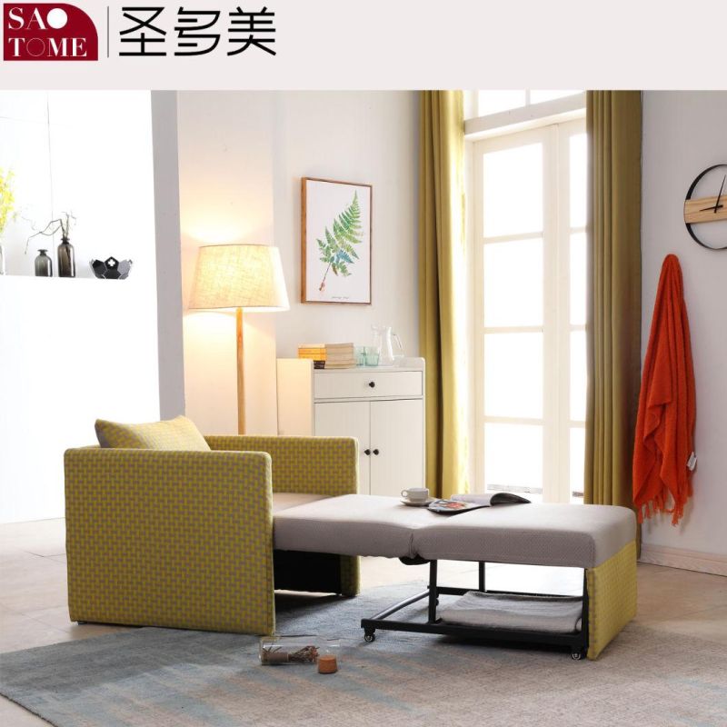 Modern Fabric Foldable Single Sofa Bed