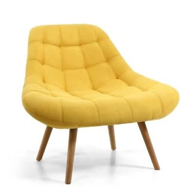 Hot Selling High Quality Yellow Single Sofa Bedroom Chair Leisure Chair