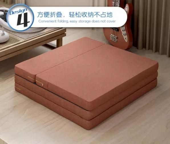 4 Folding Office Lunch Break Foam Mattress Can Be Customized as Request