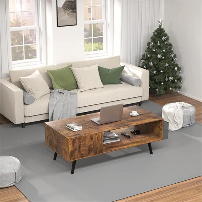 Living Room Convenient Storage with Door Storage Coffee Table