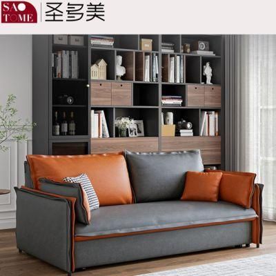 Modern Simple and Comfortable Expandable Double Function Sofa Bed