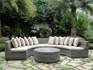 Hotsale Leisure Patio Rattan Sofa