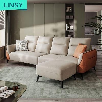 Linsy Modern European Home Furniture Fabric Corner Sofa S098