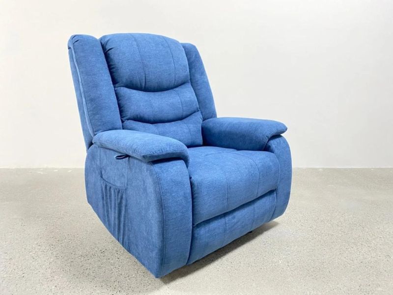 Jky Furniture Fabric Power Electric Lift Chair Reclining with Heating and Massage Function