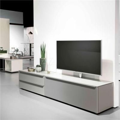 Building Materials MDF Board TV Cabinet Original Stainless Steel TV Cabinet TV Cabinets with LED Lighting