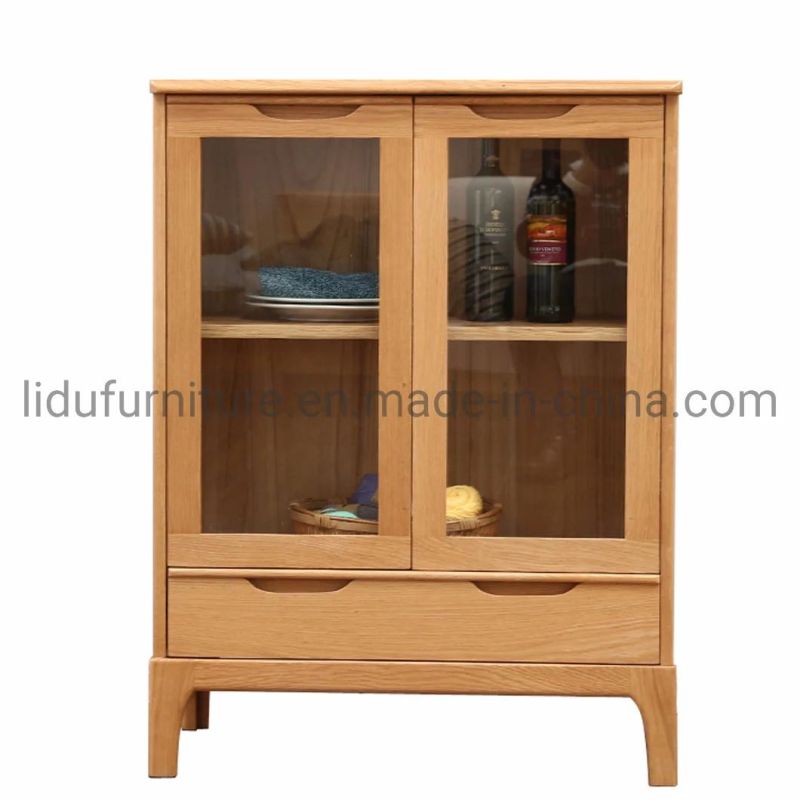 Soft-Close Kitchen Cabinets/Wood Cabintes/Modern 2 Drawer Nightstand