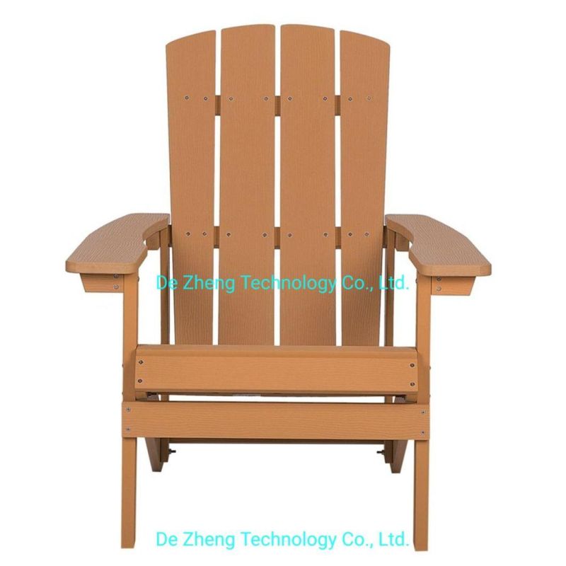 Wholesale Patio Eco Friendly Polypropylene Plastic Wood Foldable Garden Leisure Balcony Outdoor Home Furniture