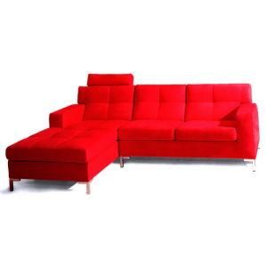 Modern Fabric Corner Sofa, Living Room Sofa (WD-2138)