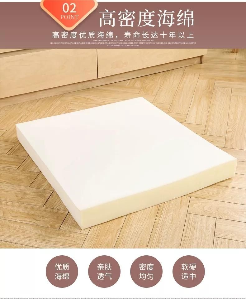 Folding Mattress Single Portable Floor Bunk Lunch Break Folding Mattress Office Sleeping Pad Thick Foam Pad Student Pad