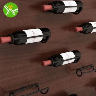 Yuhai Wine Rack Wall Mounted Wine Bottle Rack Holder Display Shelf Kitchen Bar Exhibition Creative Red Wine Rack Wall