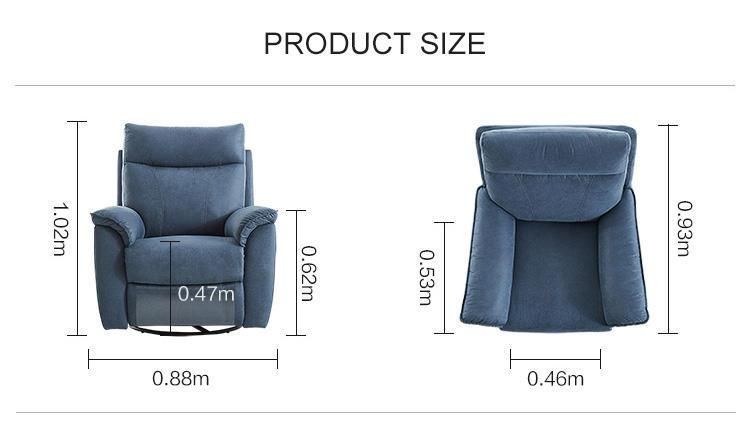 Linsy Sponge Armrest China Set Manual Recliner Sofa Ls170sf2