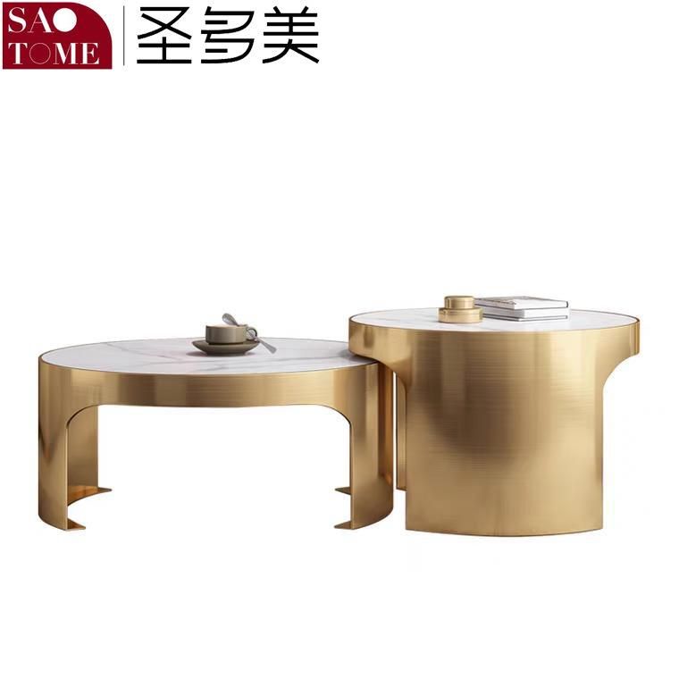 Modern Popular Living Room Furniture Rock Board Tea Table