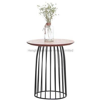 Iron Metal Frame Home Furniture Tea Coffee Side Table