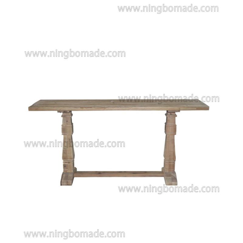 Classic Chic Eco-Friendly Paint Furniture Natural Reclaimed Pine Console Table