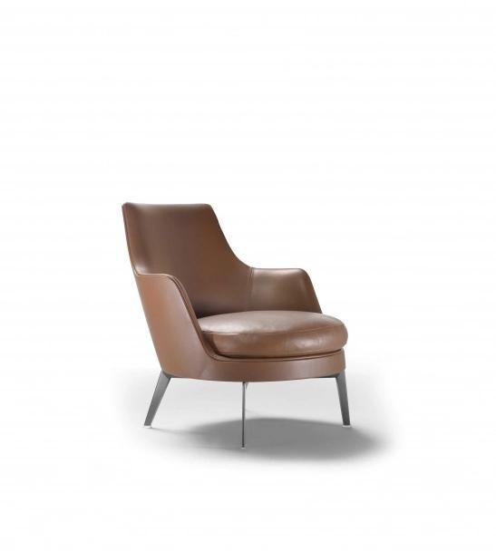 Ffl-18 Leisure Chair, Metal or Wood Frame, Modern Design Chair in Home and Hotel