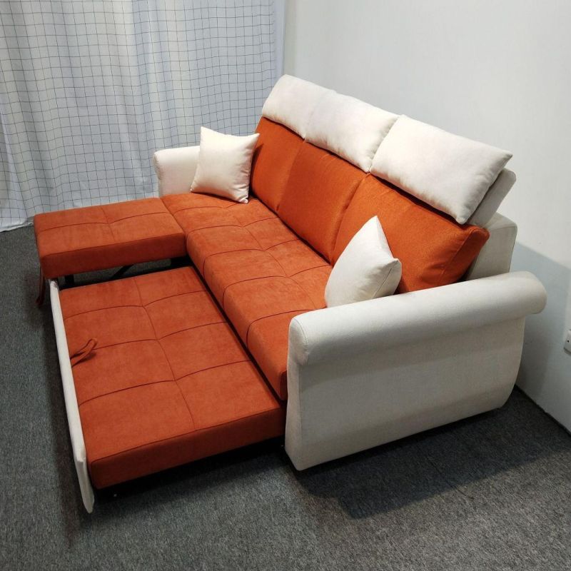 Mix Color Three Seater Sofabed with Elegant Design