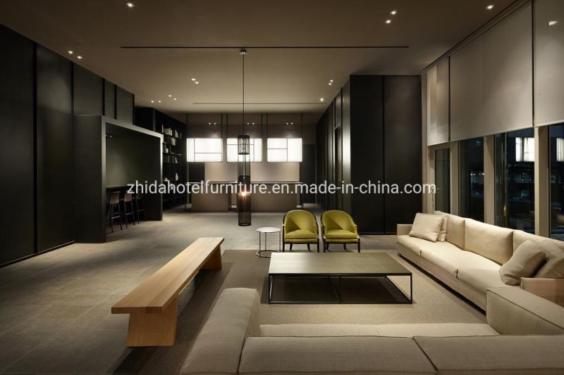 Factory Wholesale Modern Home Living Room Hotel Furniture Fabric Sofa