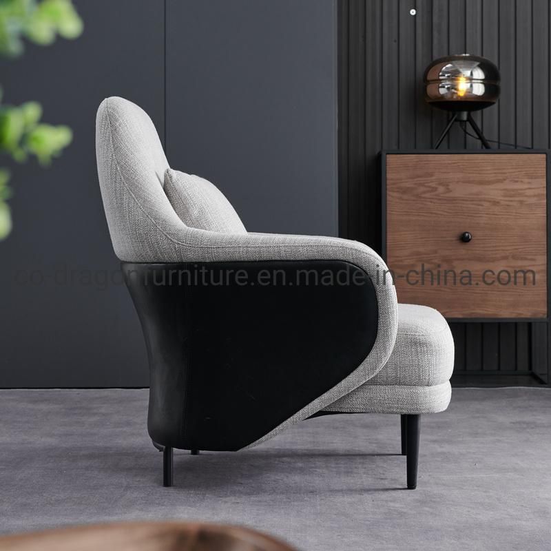 Modern Luxury Home Furniture Fabric Leisure Chair with Arm