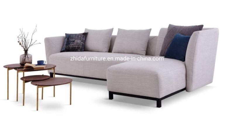 Hot-Selling L Shape / Corner Morden Fabric Upholstery Sofa