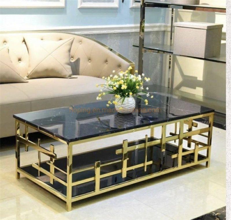 Hot Sell Living Room Furniture Fashion Drawers Coffee Tables TV Stand Hotel Hall Table