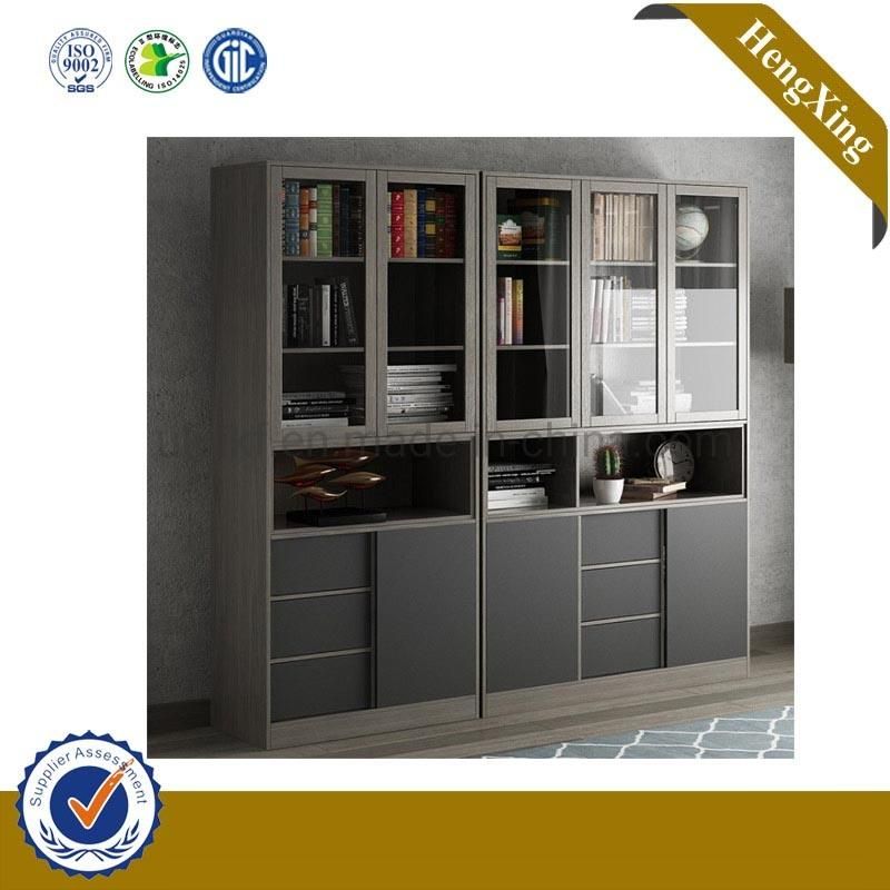 Chinese Bedroom Furniture Fashion Glass 5 Push Doors MDF Living Room Cabinet