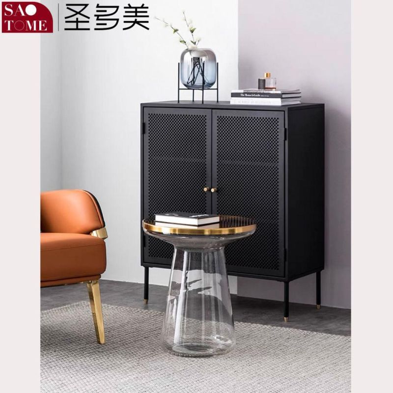 Modern Living Room Furniture Hand Blown Glass Round Tea Table