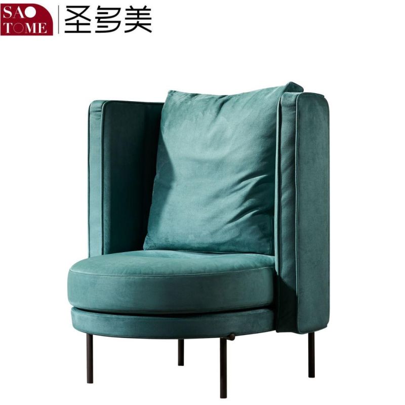 Modern New Lazy Sofa Hotel Living Room Can Be Customized Fabric Leisure Chair