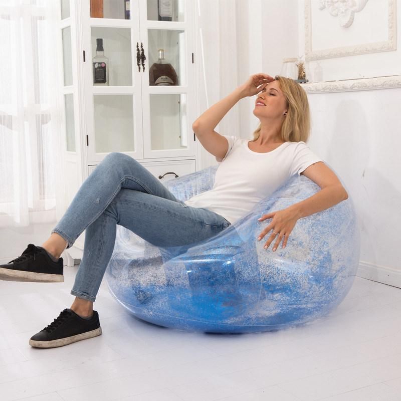 Colorful Relax Sofa Chair Large Lazy Beach Inflatable Bean Bag