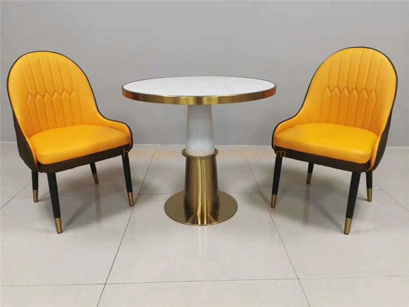 Dining Room Furniture Marble Top Coffee Table Modern Business Furniture