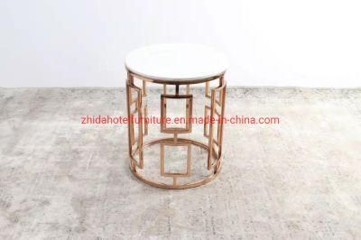 Living Room Furniture Design Modern Marble Gold Center Coffee Table