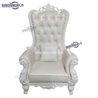 Bride and Groom Wedding Chair Royal High Back King Throne Chair