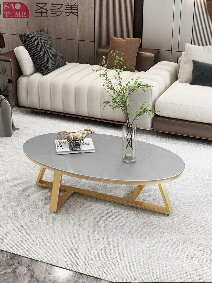 Modern Home Furniture Living Room Coffee Table Metal Dining Room Side Table Bedroom Rectangle Bed Table Melamine Laminated Tea Table