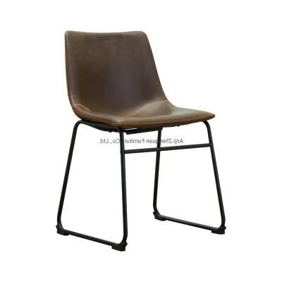 Nordic Style Metal Leisure Chair for Home Kitchen Office Furniture (ZG20-072)