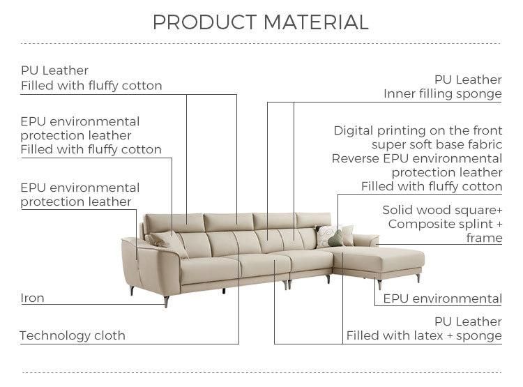 Linsy Leather Sofa Set Furniture Living Room Dark Green Leather Sofa Design S100