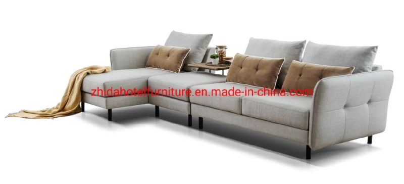 Fabric Modern Living Room Furniture Chinese Home Reception Restaurant Sofa